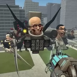 马桶人吃鸡战场-泰坦马桶人大乱斗