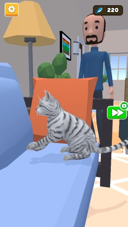 被迫营业的猫猫-虚拟宠物