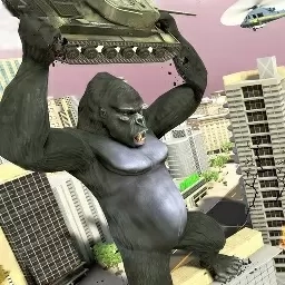 怪兽战场模拟-金刚破坏城市