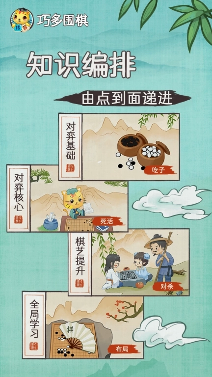 巧多围棋教学合集-有趣围棋故事