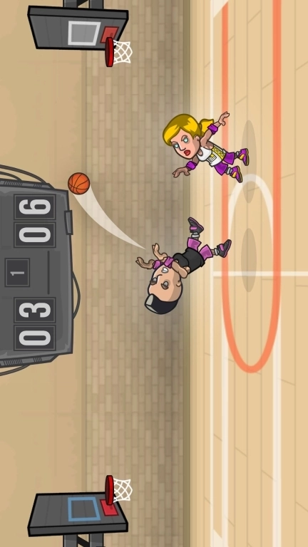 跳跃篮球-双人篮球