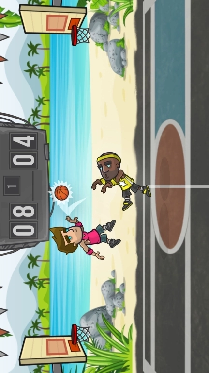 跳跃篮球-双人篮球