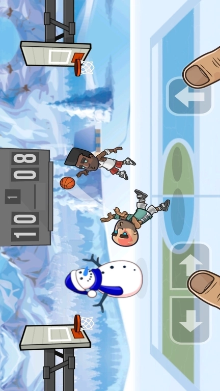 跳跃篮球-双人篮球