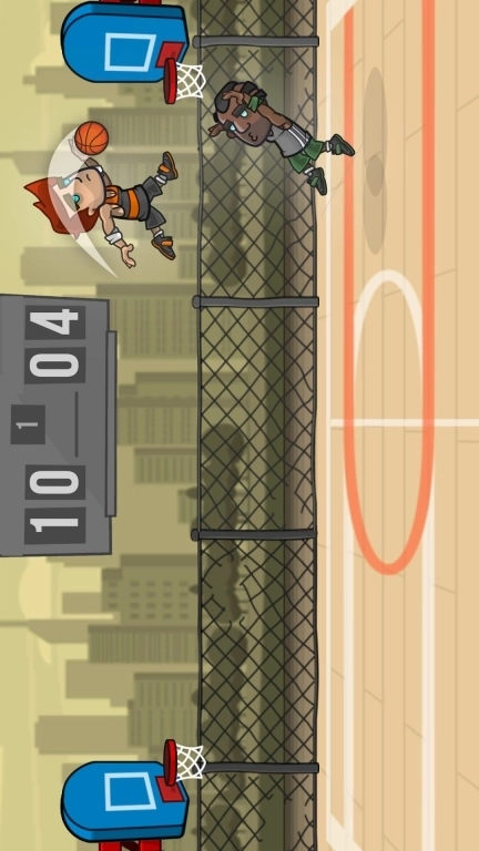 跳跃篮球-双人篮球