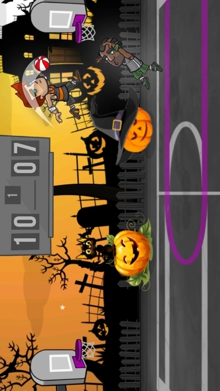 跳跃篮球-双人篮球