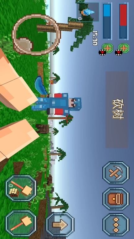 像素建造日记-烦人的村民