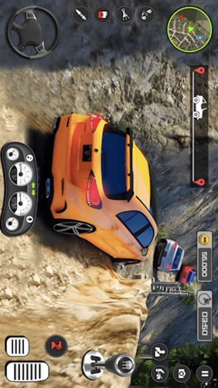 四驱越野车-登山越野挑战