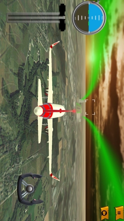 真实飞机模拟体验-自由飞行驾驶模拟