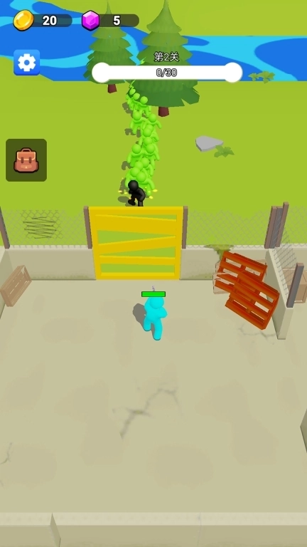 火柴人僵尸大战-3D移动射击僵尸