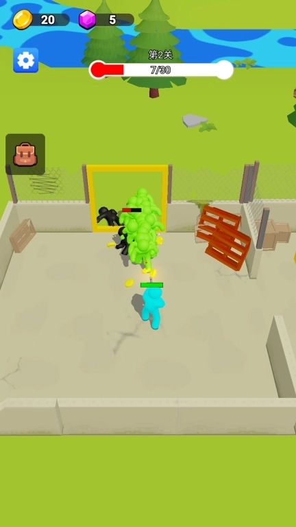 火柴人僵尸大战-3D移动射击僵尸