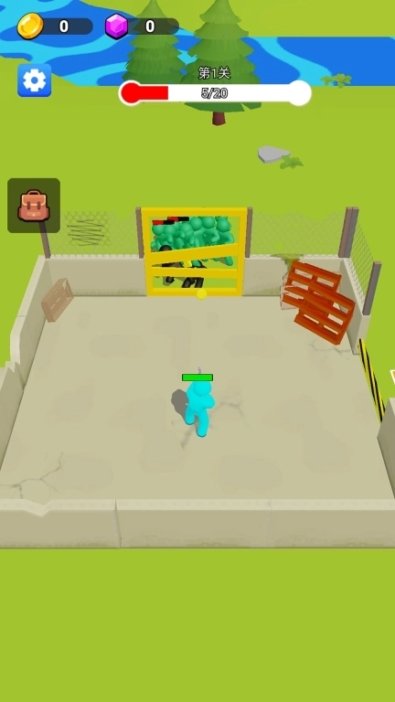 火柴人僵尸大战-3D移动射击僵尸