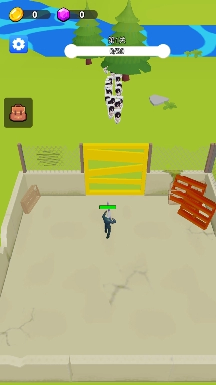 帮助英雄消灭怪物-模拟监控人射击马桶人