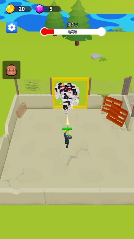 帮助英雄消灭怪物-模拟监控人射击马桶人