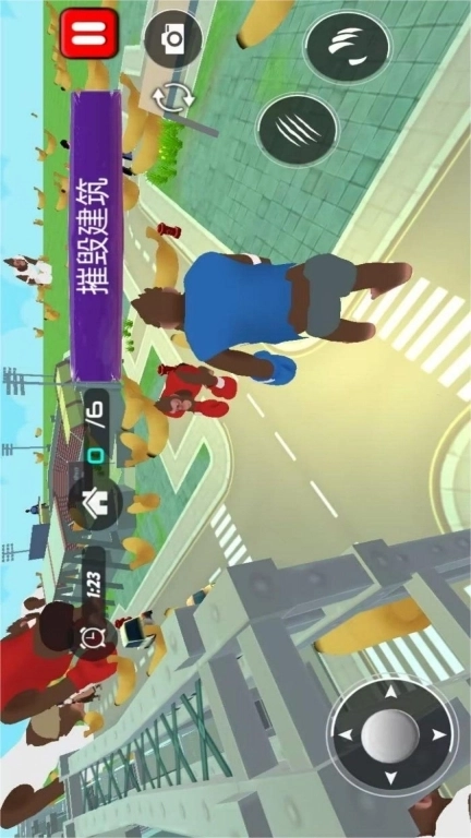 动物世界大作战-黑猩猩狂吃香蕉进化