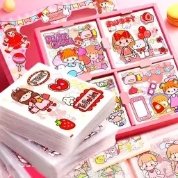 手工制作DIY-库洛米创意贴纸DIY