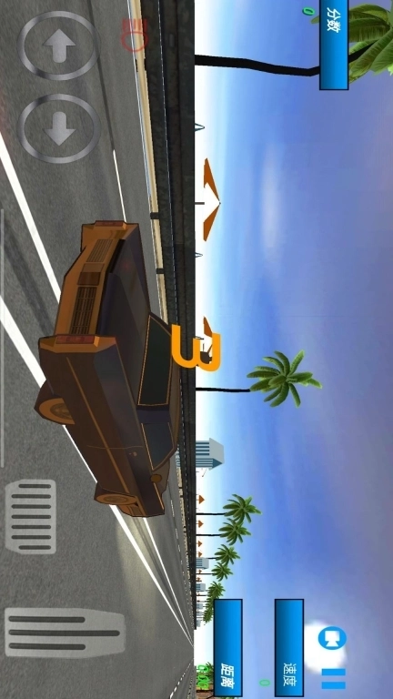 长途驾驶旅行-沙漠公路旅途