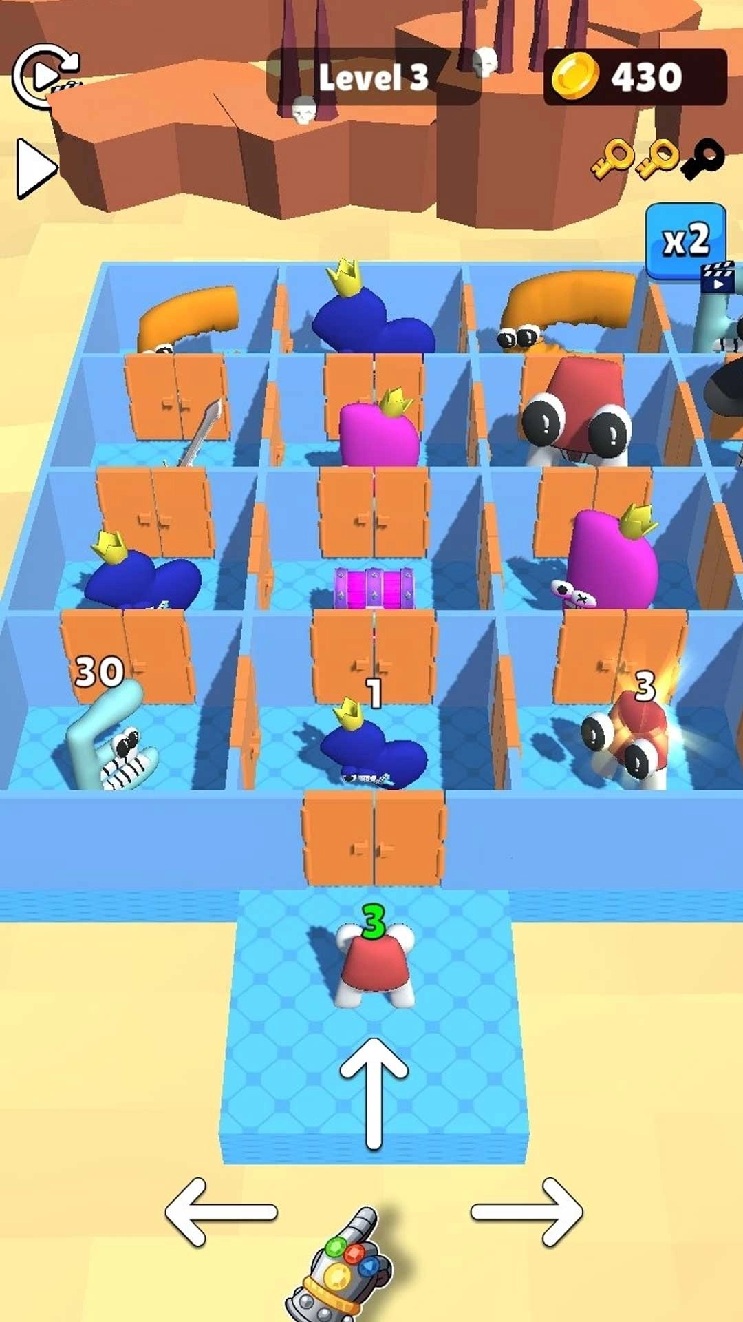 怪物进化之旅-彩虹怪物迷宫