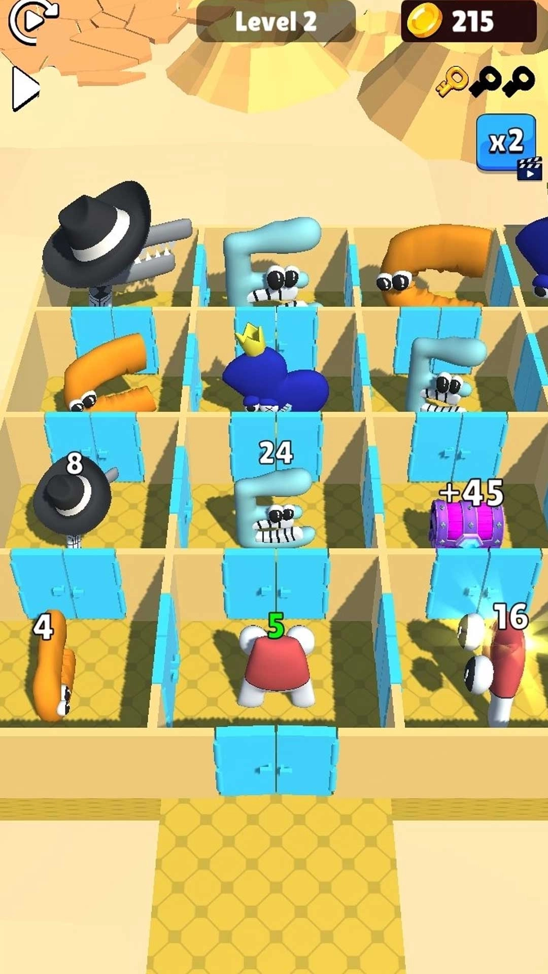 怪物进化之旅-彩虹怪物迷宫