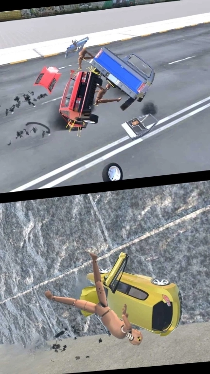 城市车祸模拟-真实汽车碰撞