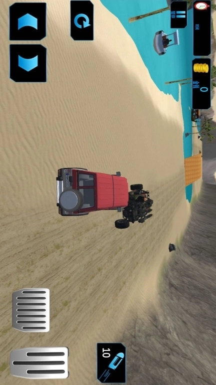 疯狂大脚车-越野坡道竞速赛