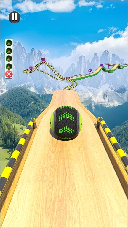 天空的滚球-滚动球球大作战