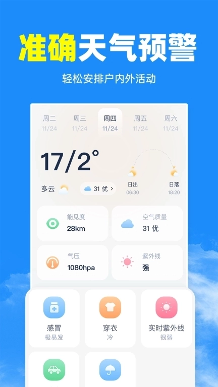 天气准预报