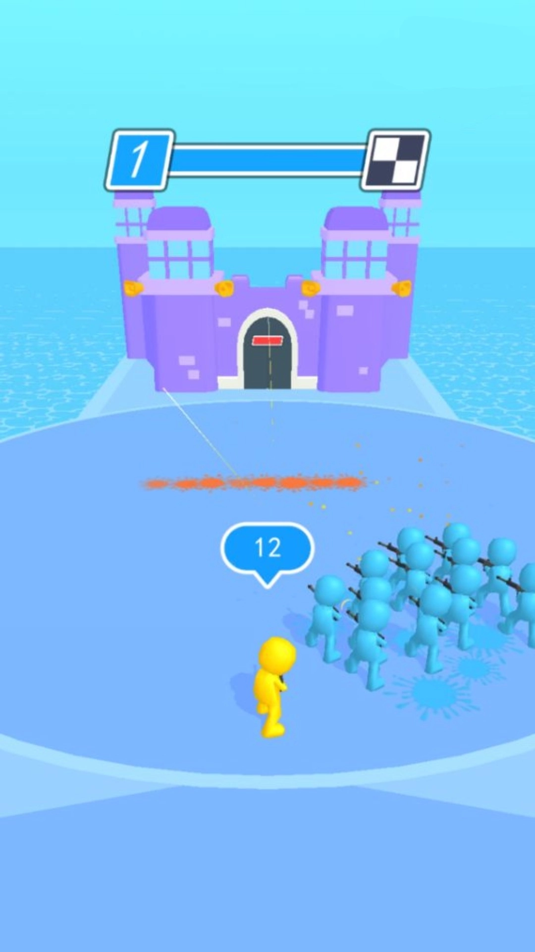 颜色大作战模拟器-炮弹人向前冲