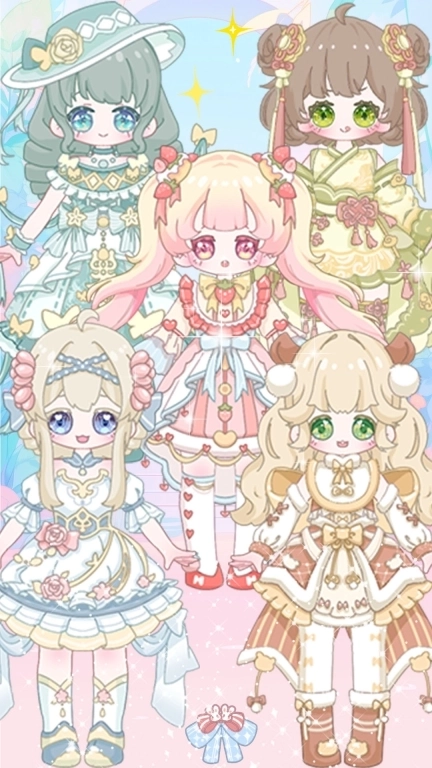 芭比美容学院-暖暖少女闪耀换装