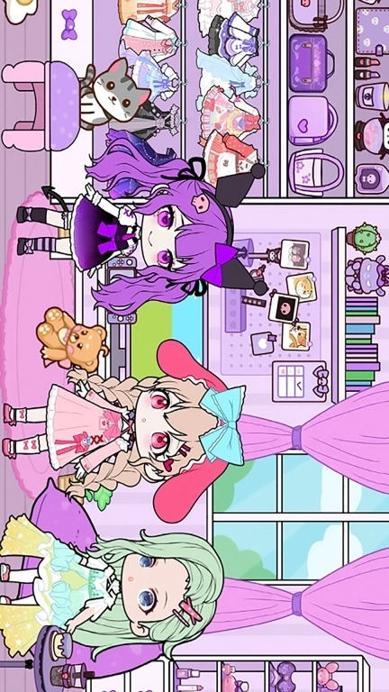 动漫女孩星光乐园-优优俱乐部