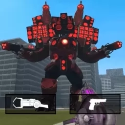 泰坦监控人战争-沙盒城市泰坦音响人