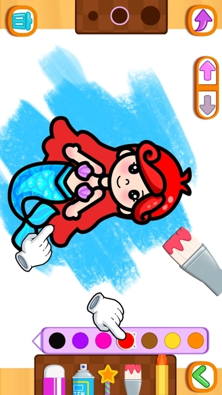 一起画画涂色学习