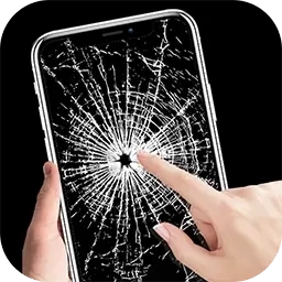 碎屏减压模拟-恶作剧金色屏幕