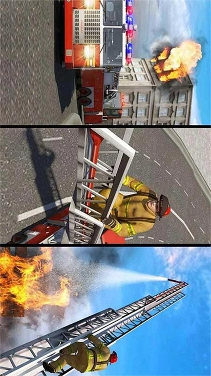 驾驶消防车救火-真实消防车救火模拟器
