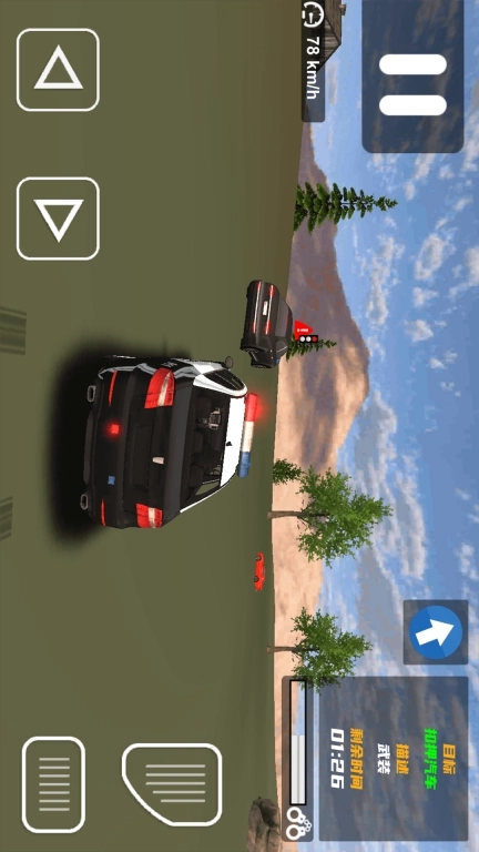 城市警车驾驶-城市警车追逐模拟