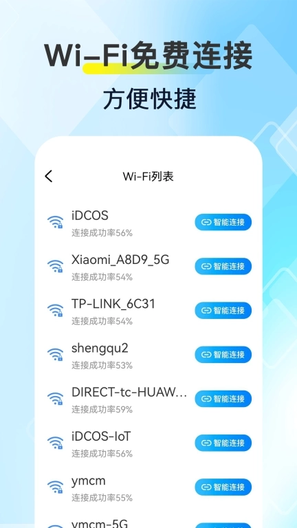 WiFi钥匙链接快-极速WiFi