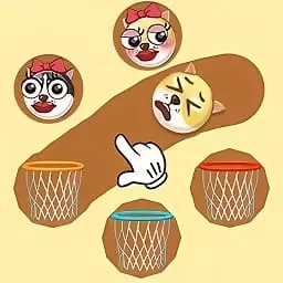 画线进球-球球英雄之篮球回家