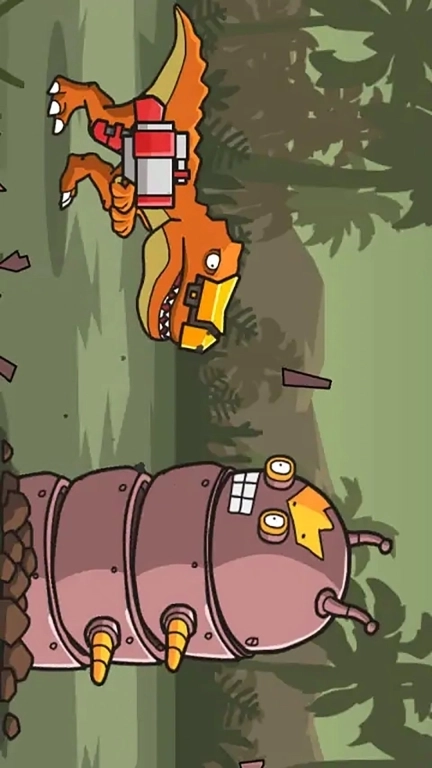 霸王龙vs机器人