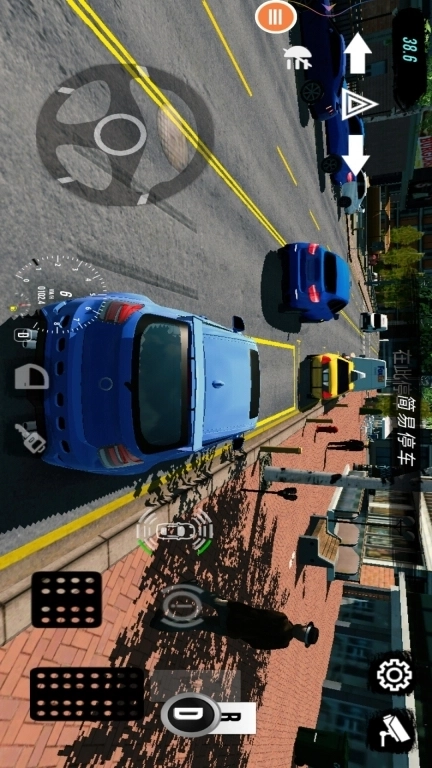 汽车停车模拟-手动挡停车