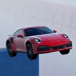 超长斜坡汽车特技赛-特技测试