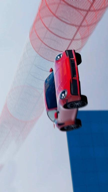 超长斜坡汽车特技赛-特技测试