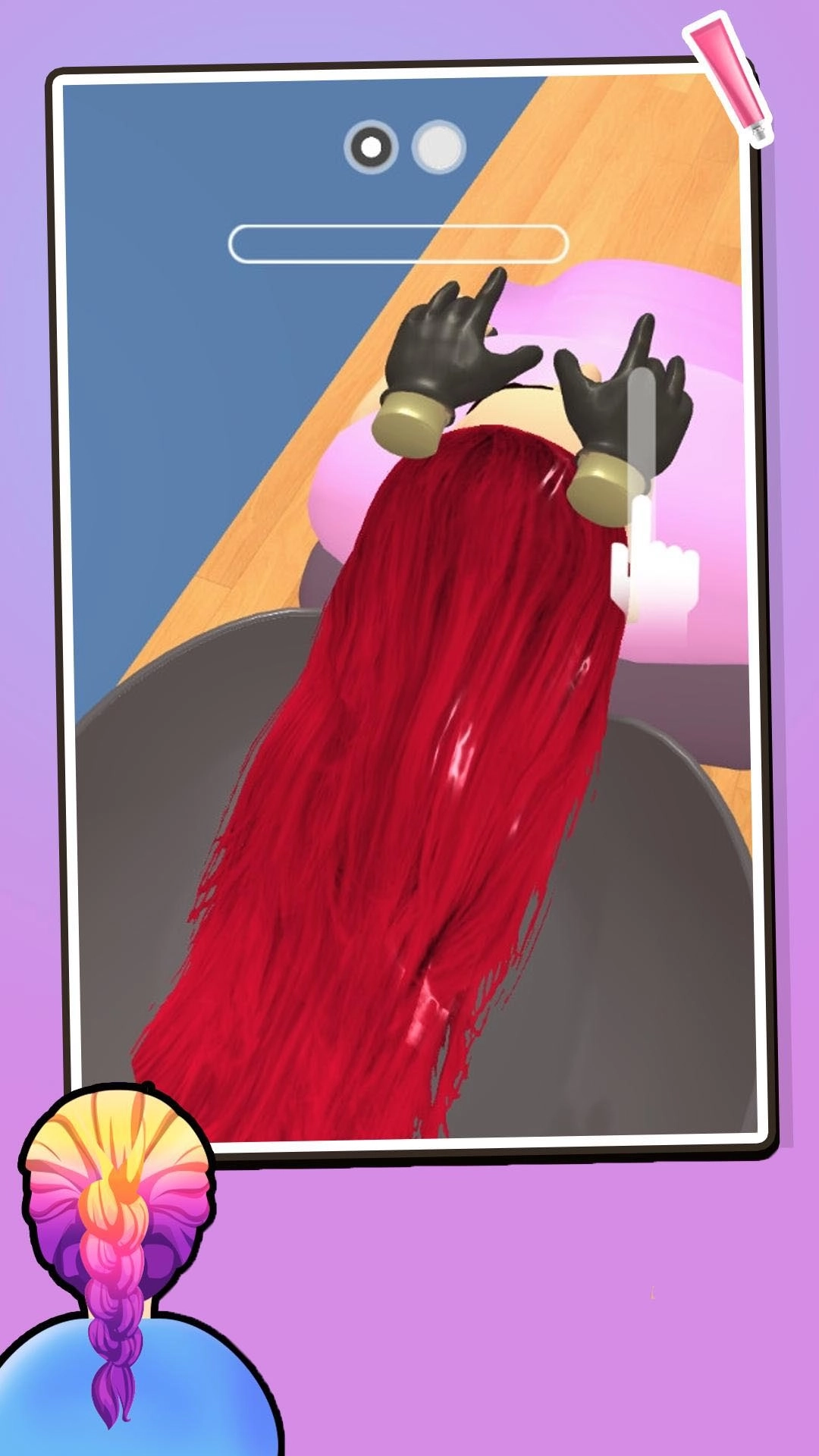 发型沙龙公主装扮-美发小屋模拟