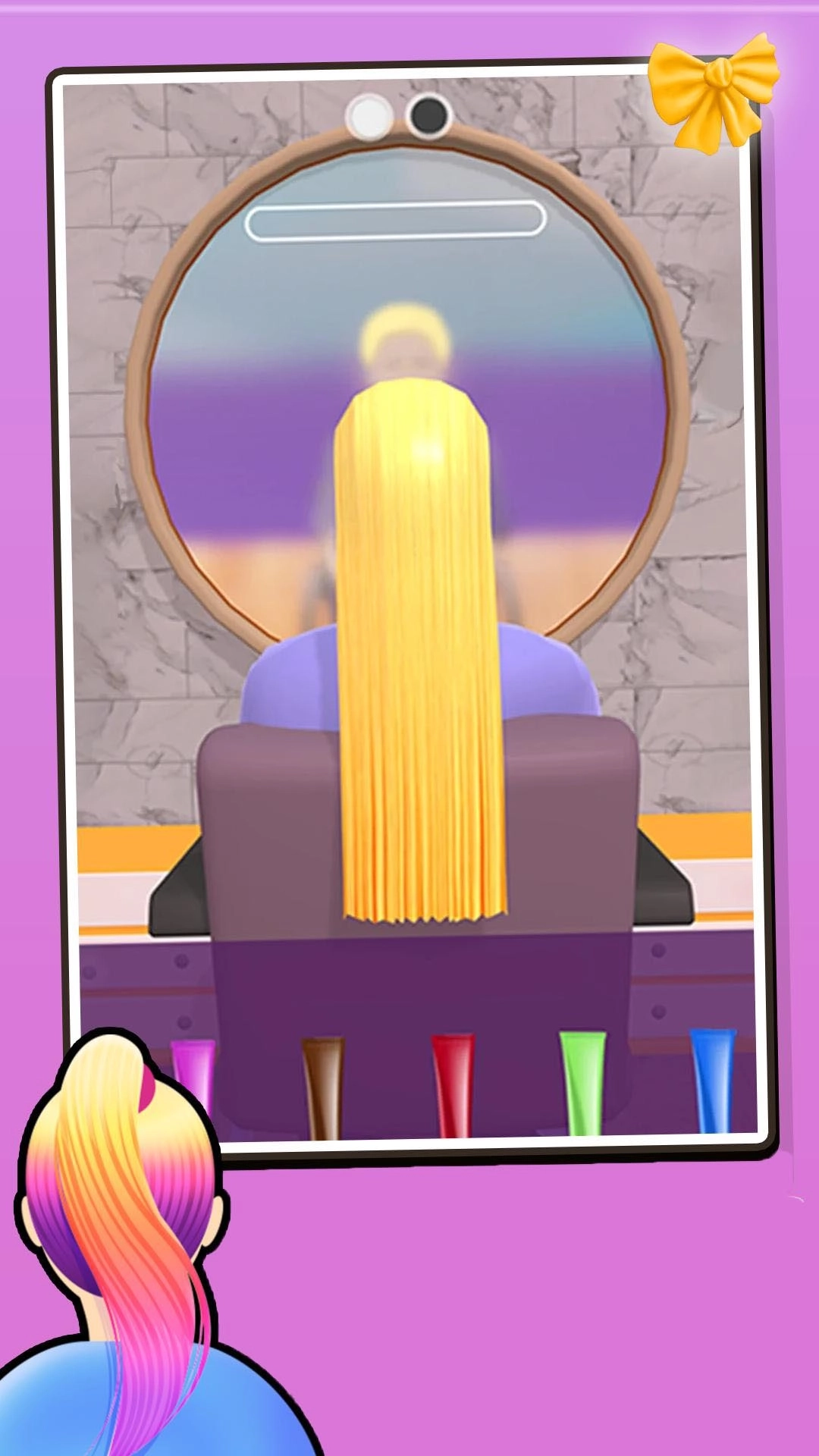 发型沙龙公主装扮-美发小屋模拟