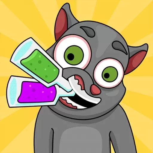 小怪物大冒险-一只有趣搞怪的猫