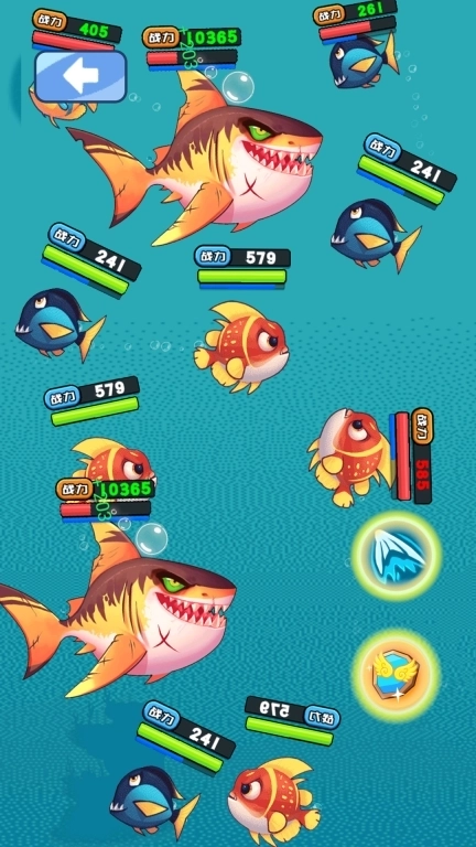 鱼吃鱼无限水雷-小鱼超进化