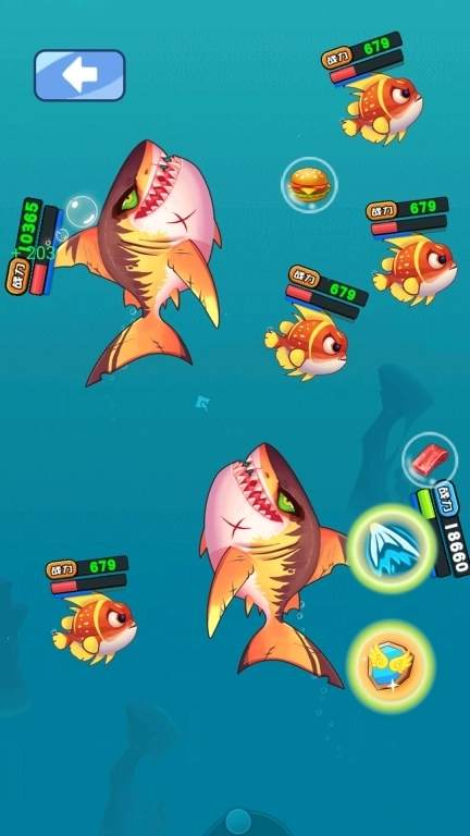 鱼吃鱼无限水雷-小鱼超进化