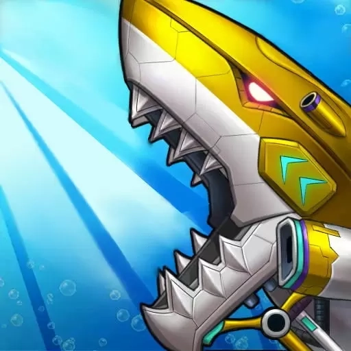 海洋最强猎杀-机械鲨鱼海底进化