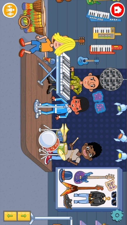 潮流少女换装秀-心动米家小镇自由探索