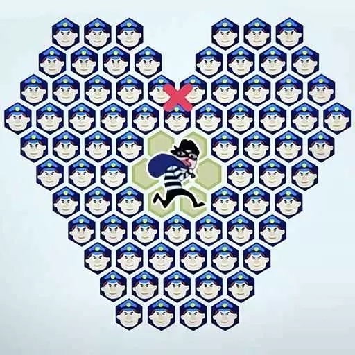 老八抓小偷-围住大坏蛋