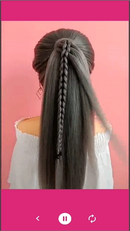 制作发型-女孩日常发型