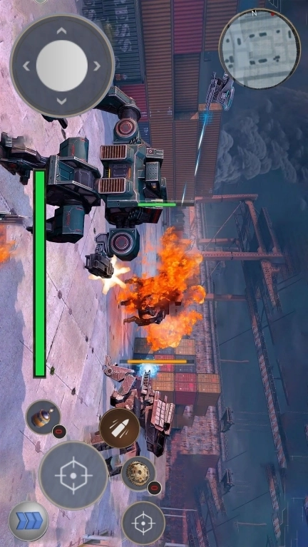 无敌机甲模拟器-机甲变形勇者之战